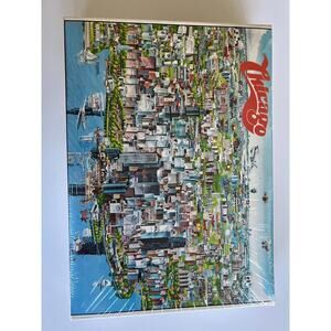 Vtg 1984 City of Chicago Jigsaw Puzzle 504 Pc NEW Factory Sealed